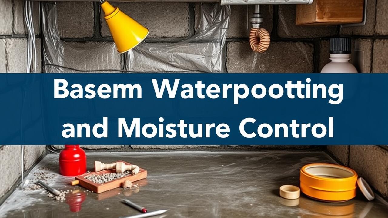 Basement Waterproofing and Moisture Control