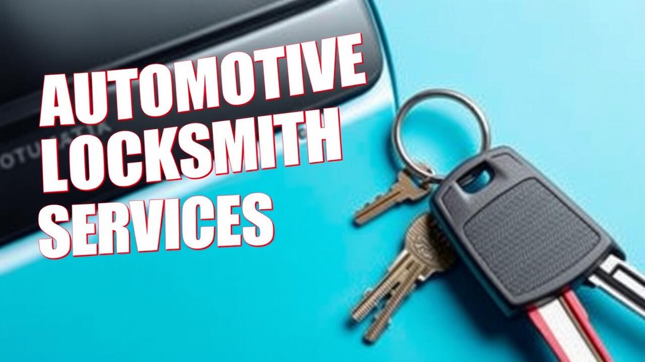 automotive locksmith services