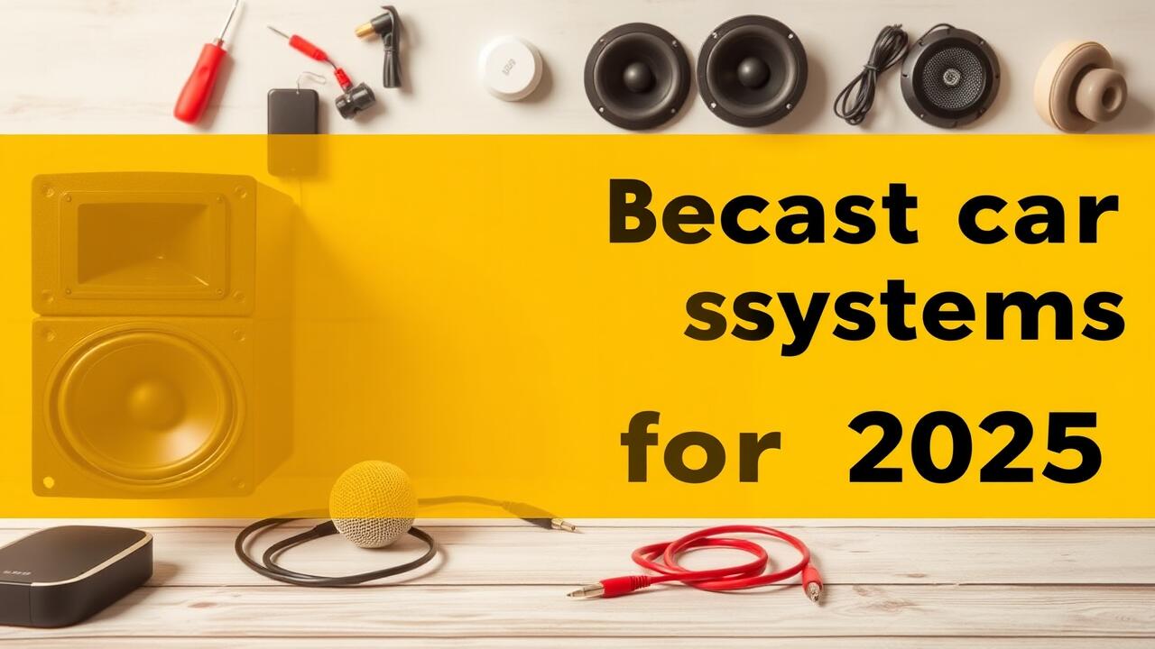 Best car audio systems for 2025.