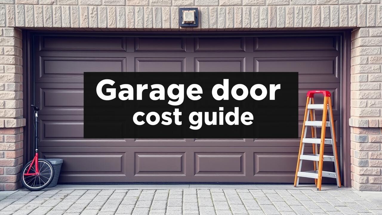 garage door cost guide