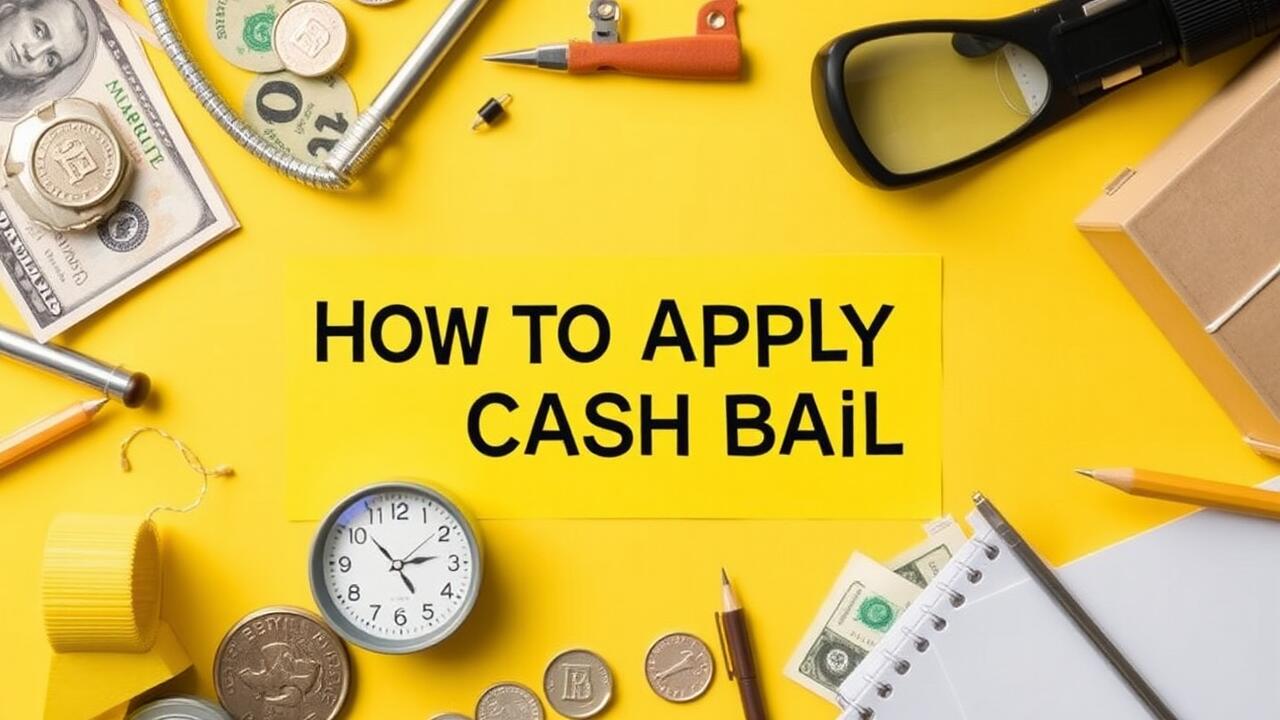 How to Apply for Cash Bail