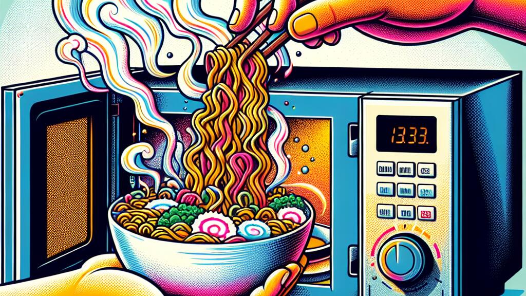 how to make ramen in the microwave