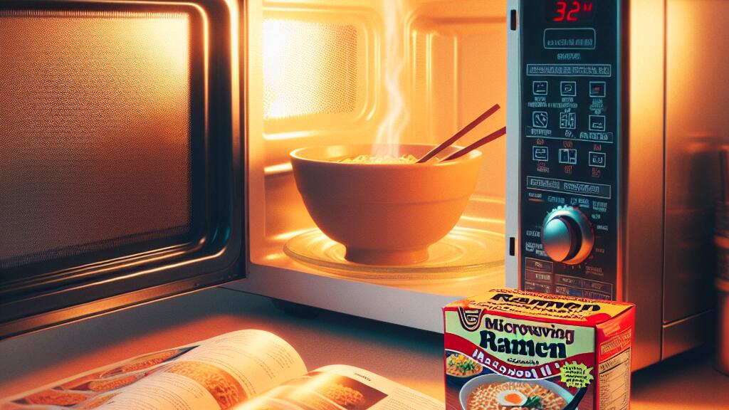how to microwave ramen
