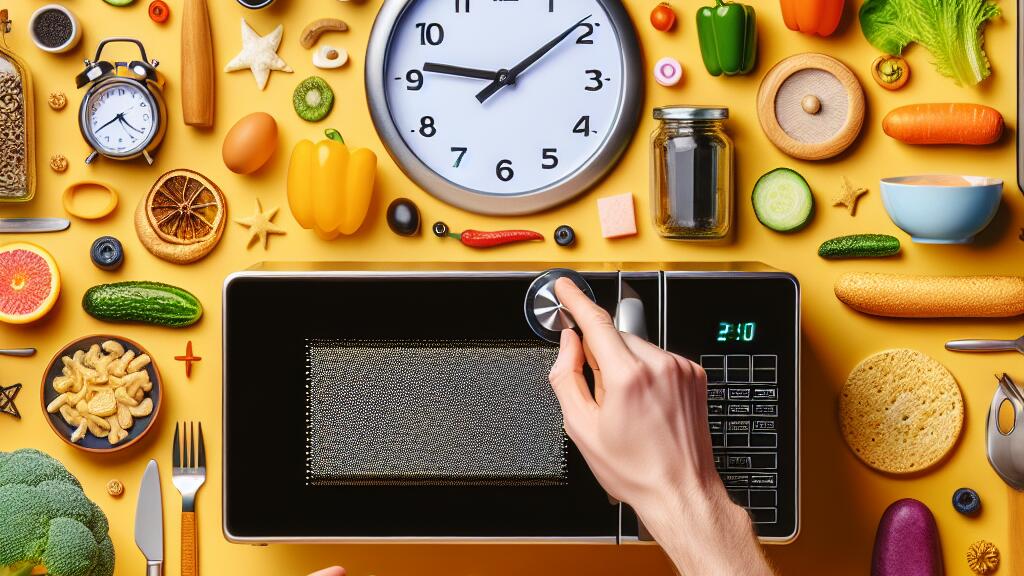 how to set time on hamilton beach microwave