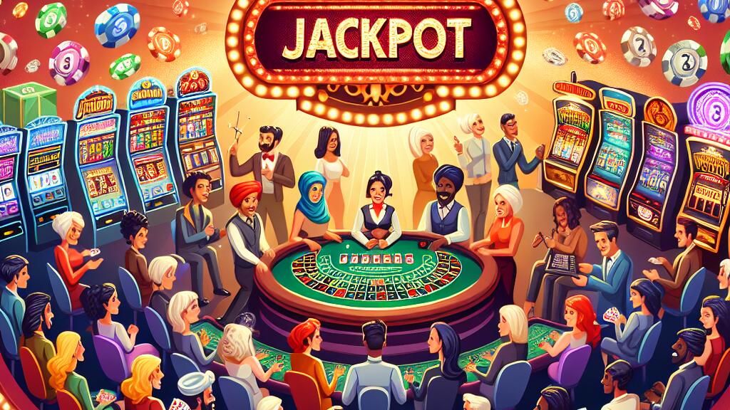 Jackpot Casino Games Cartoon