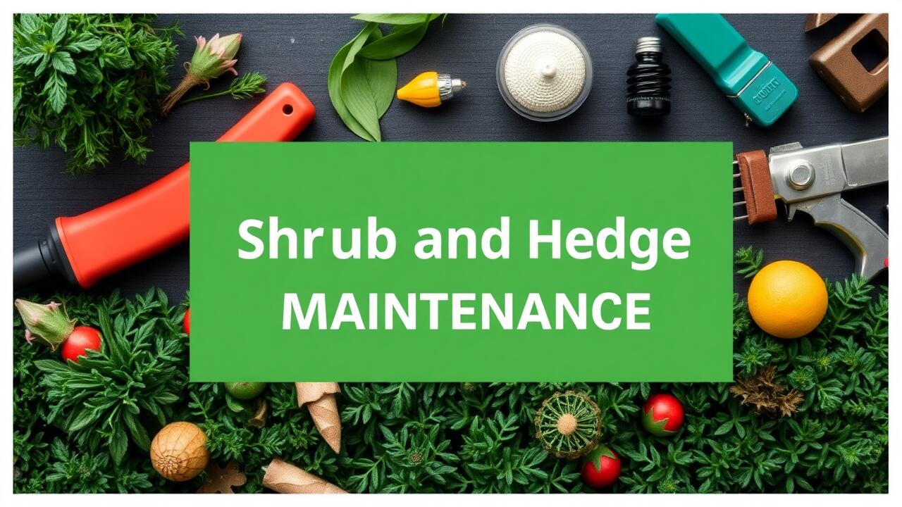 Shrub and Hedge Maintenance