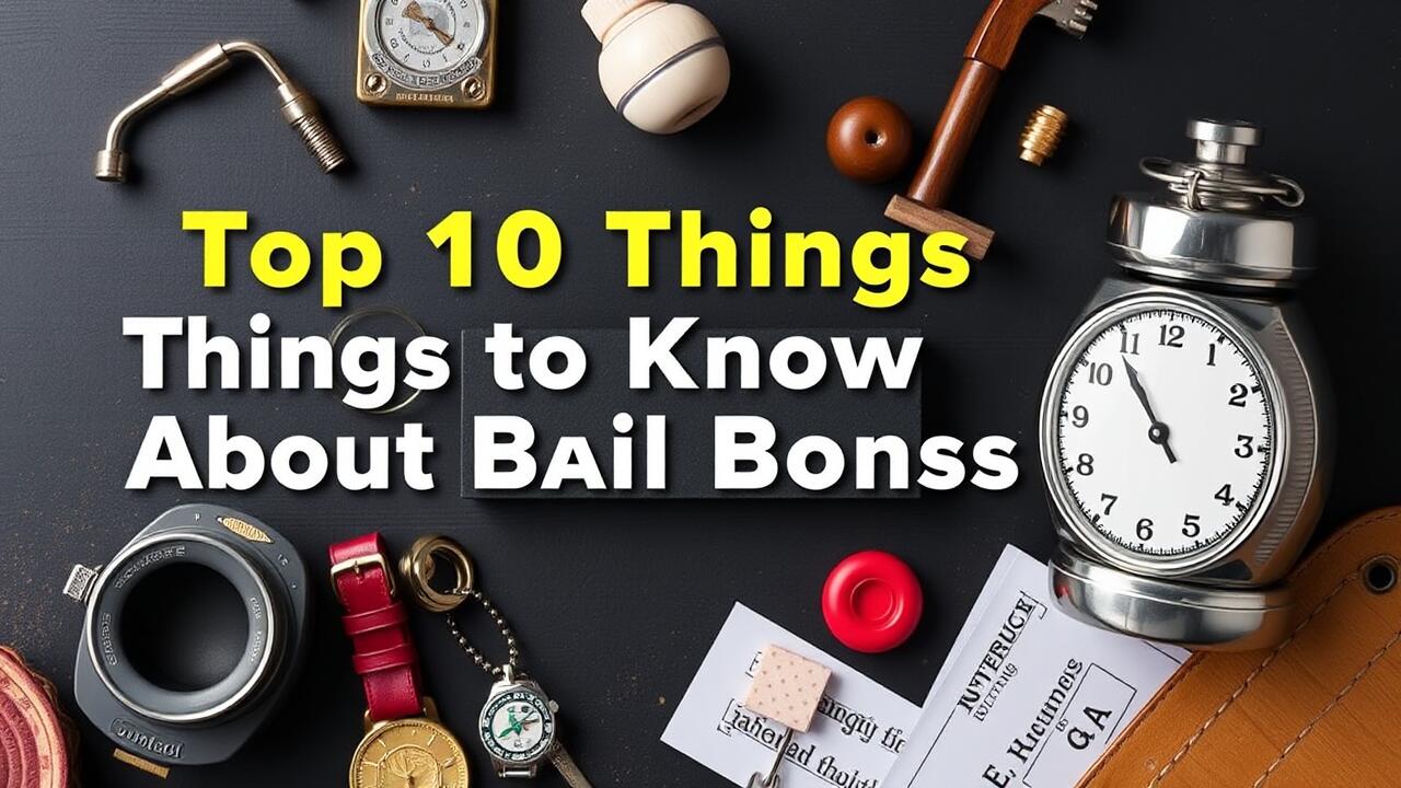 Top 10 Things to Know About Bail Bonds