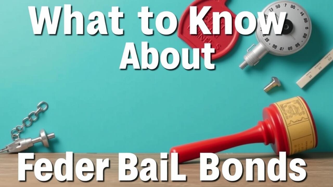 What to Know About Federal Bail Bonds