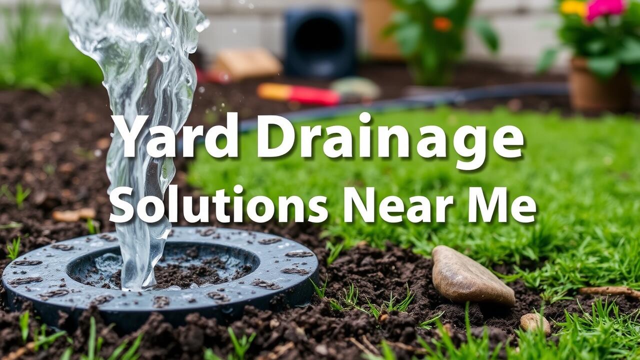 Yard Drainage Solutions Near Me